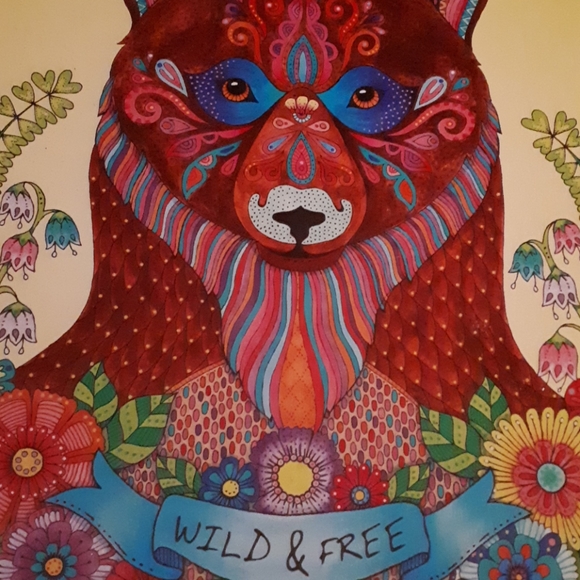 NEW, Majeatic Animal Colouring Book - Picture 2 of 7